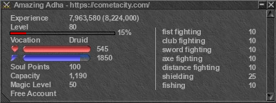 Signature for player Amazing Adha