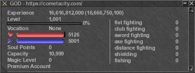 Signature for player GOD