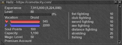 Signature for player Hallz