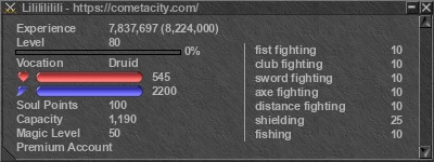 Signature for player Lililililili