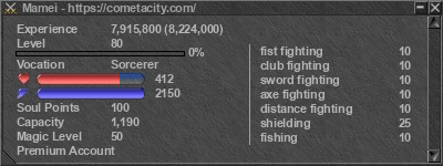 Signature for player Mamei