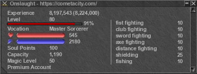 Signature for player Onslaught